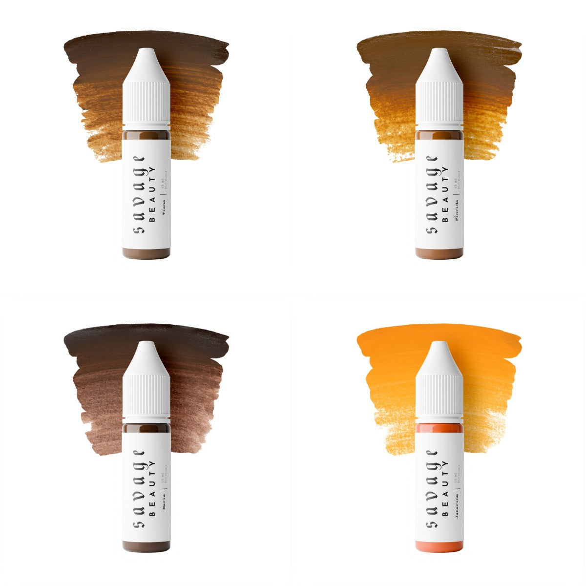 Savage Beauty Freckles-Pigmente, alle vier Farben